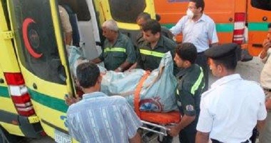  مصرع وإصابة 9 أشخاص في حادث انقلاب سيارة ببني سويف