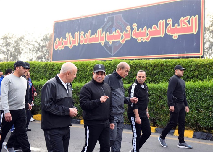   بسام راضى: الرئيس السيسي زار الكلية الحربية فجر اليوم (صور)