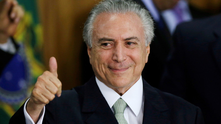   توجيه اتهامات بالفساد للرئيس البرازيلى ميشال تامر