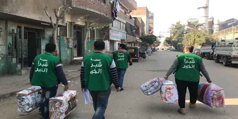   «شتا دافي»..شبرا الخير تطلق أكبر حملة لتوزيع الألحفة والبطاطين بالقليوبية