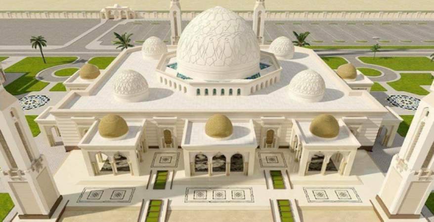   افتتاح أكبر مسجد «الفتاح العليم» فى العالم على أرض السلام