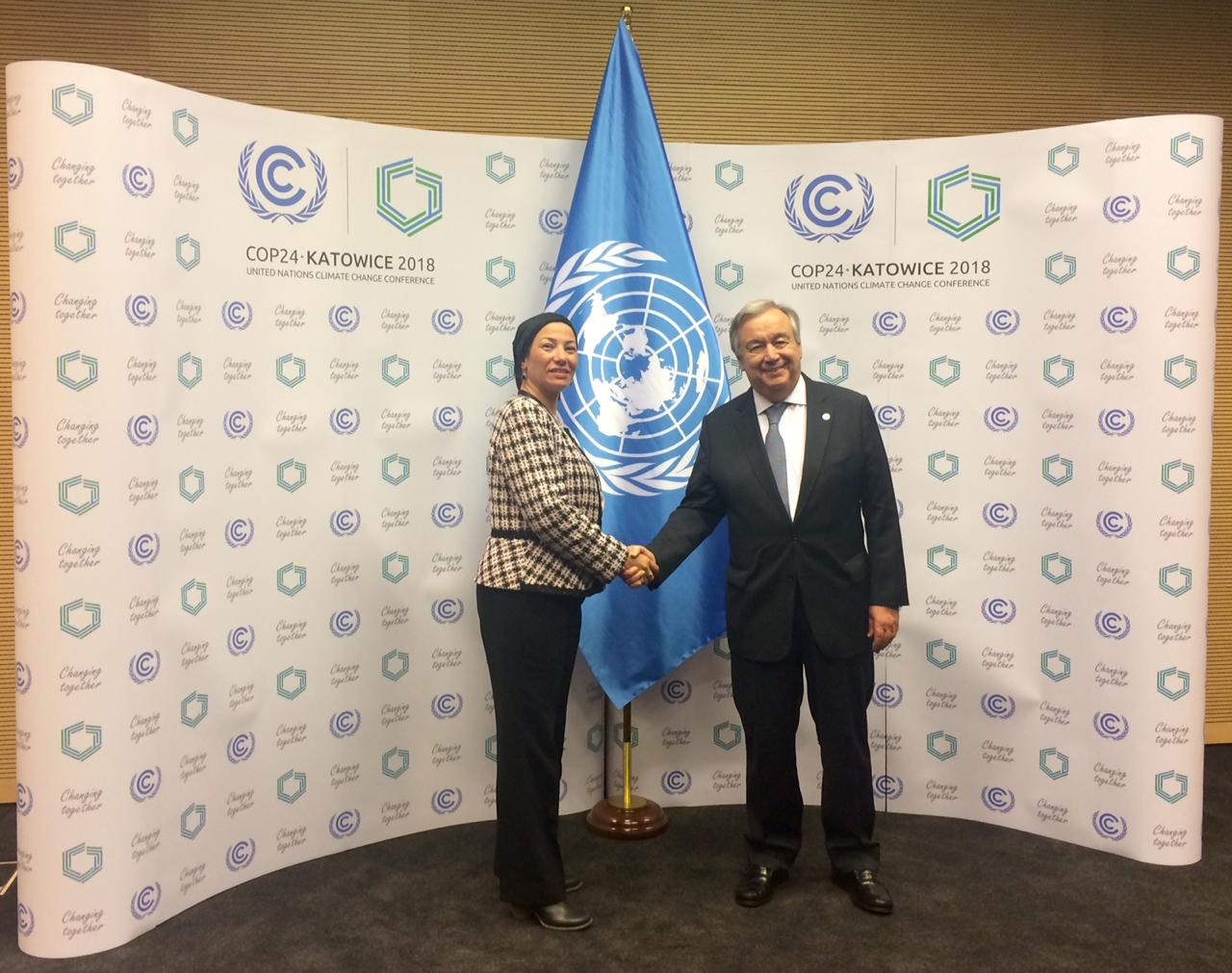   وزيرة البيئة تبحث قضية تغير المناخ ودور مصر المحوري بيئيًّا