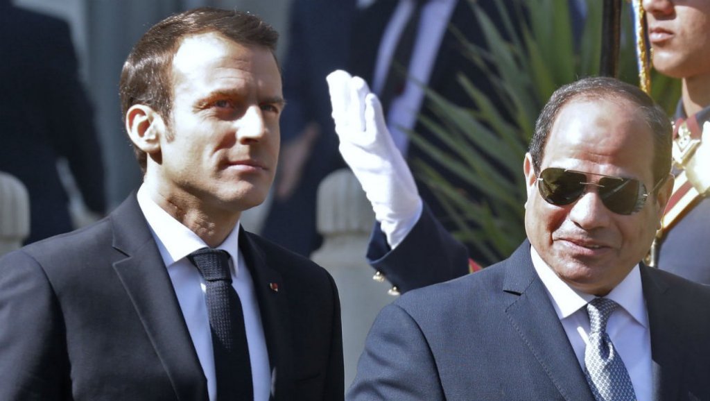   الرئيس الفرنسى: مصر حائط صد فى غاية الأهمية ضد الإرهاب