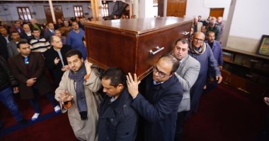   تشييع جثمان كاميليا السادات من مسجد المصطفى بصلاح سالم