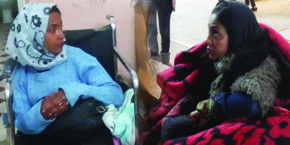   صور|| بمتابعة لحظة بلحظة من وزيرة التضامن الاجتماعي فريق «حياة كريمة» ينقذ فاطمة