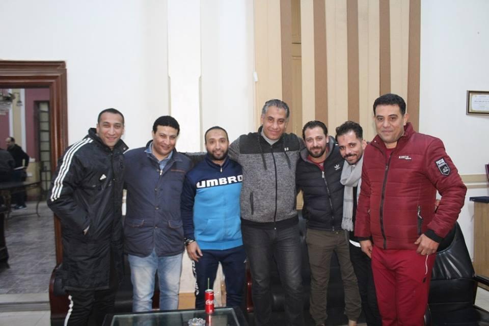   صور | رئيس نادي المنيا يلتقي فريق كرة القدم للصالات لدعمهم قبل انطلاق الموسم الجديد