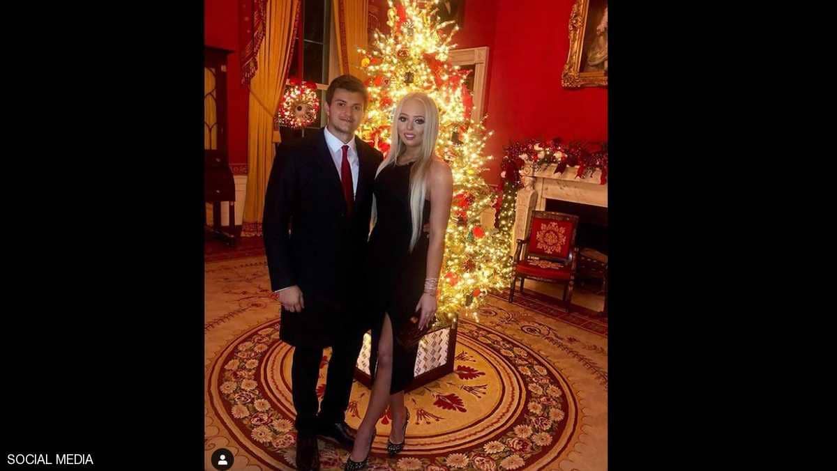   ابنة ترامب وحبيبها «العربي» - لأول مرة - في الغرفة الحمراء (صور)