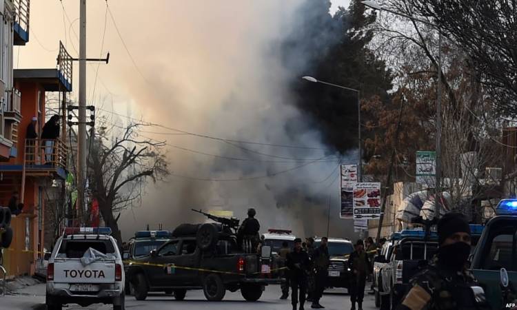   40 مصابا فى انفجار شاحنة مفخخة بكابول