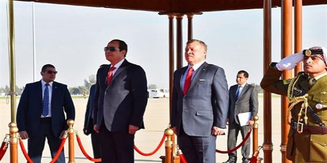   تفاصيل زيارة الرئيس السيسي للأردن