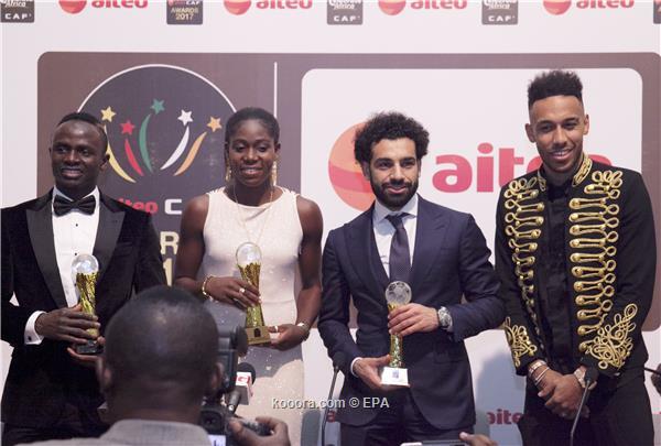  صلاح ينافس ماني وأوباميانج على جائزة أفضل لاعب إفريقي