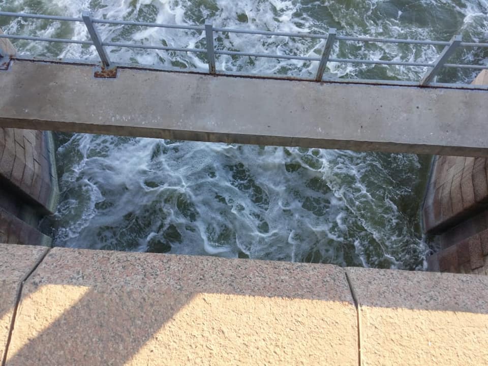   بالصور|| محافظ كفر الشيخ يؤكد فتح 7 بوابات بقناطر ادفينا لتجديد مياه مجرى النيل 