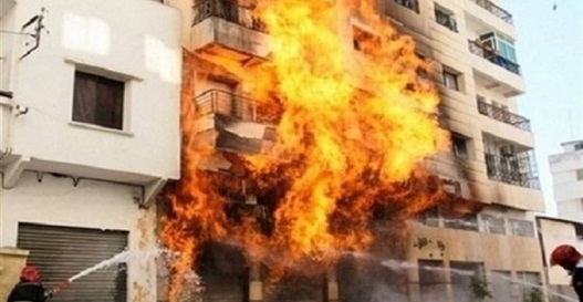   مصرع طفلين فى حريق شقة بالقليوبية