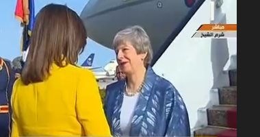   شاهد|| رئيسة وزراء بريطانيا تصل شرم الشيخ للمشاركة فى القمة العربية الأوروبية