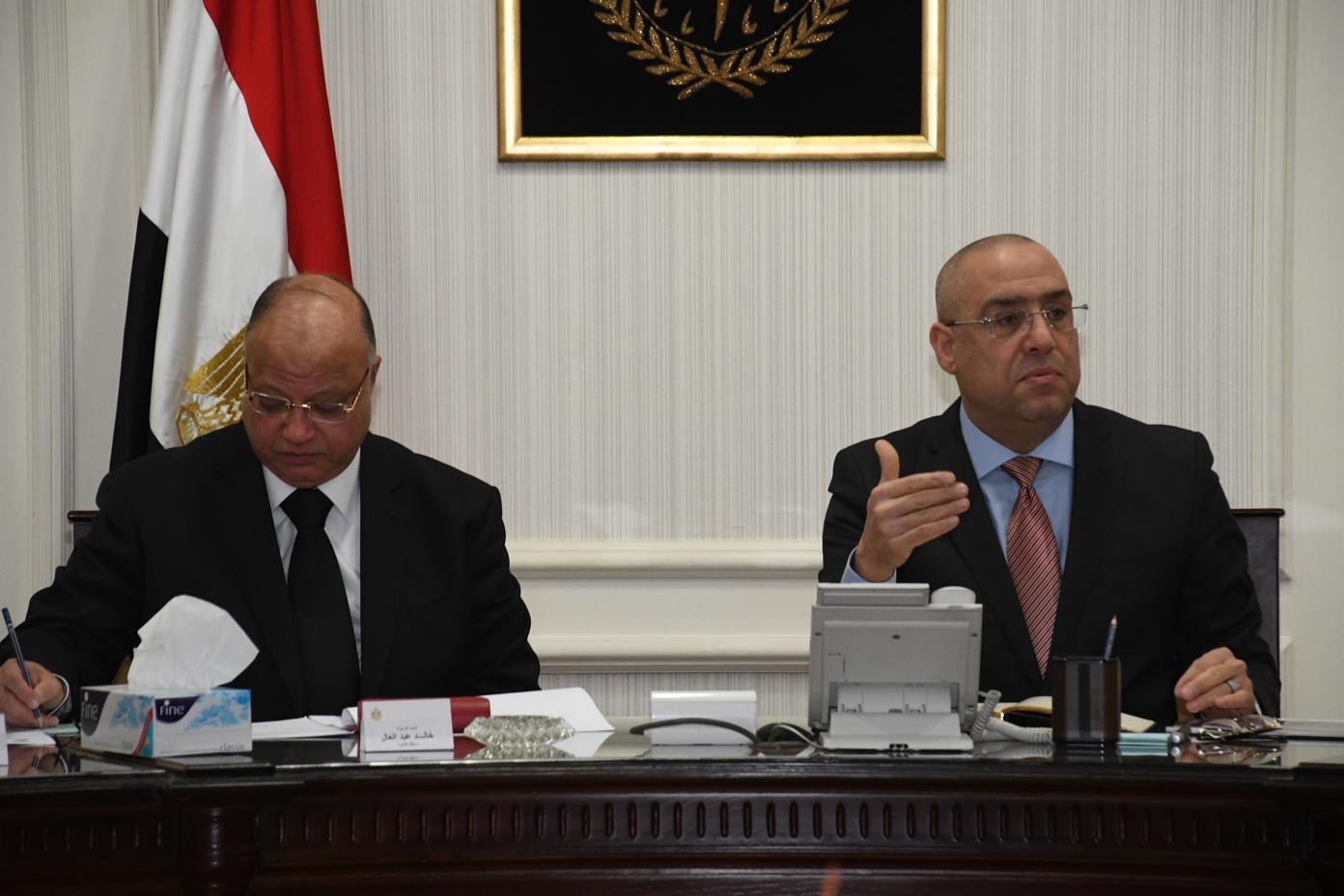   وزير الإسكان ومحافظ القاهرة يتابعان تنفيذ مشروع تطوير «مثلث ماسبيرو»