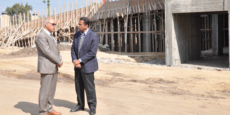   رئيس جامعة كفر الشيخ يتابع إنشاء مستشفى الطوارئ والأورام