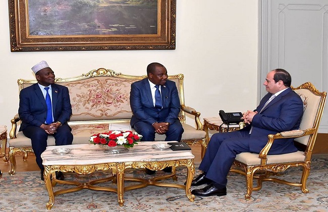   بسام راضى : الرئيس السيسي يستقبل وزير الخارجية البوروندي ويؤكد على دعم قطاعى الزراعة والطاقة في بوروندي