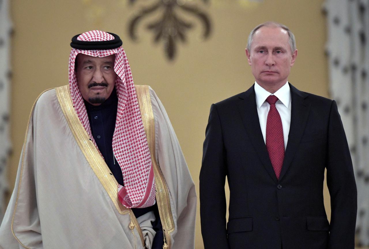   الكرملين: بوتين والعاهل السعودي مستعدان لمواصلة التعاون في الطاقة