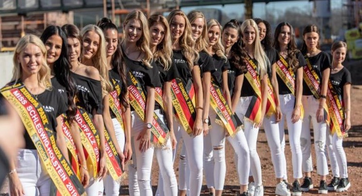 16 فتاة فى مسابقة ملكلة جمال ألمانيا «ميس جيرمانى» لعام 2019