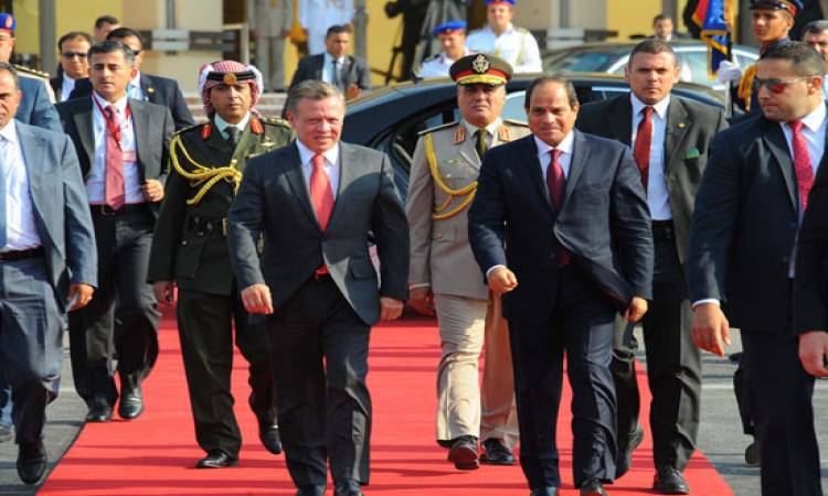   ملك الأردن يتوجه إلى القاهرة