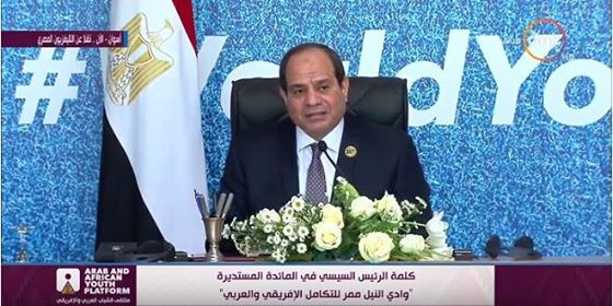   الرئيس السيسى: مستعدون للتعاون مع جميع الدول العربية والأفريقية