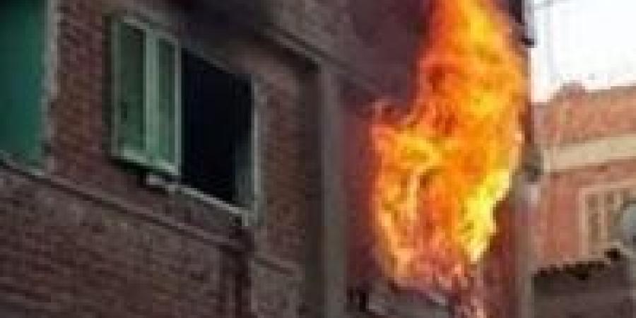   وفاة طفلان فى حريق بشقة سكنية ببني سويف