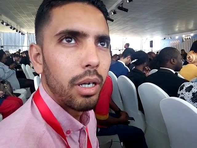   شاب جزائرى يحضر ملتقى شباب العرب وأفريقيا: لم أتوقع أن يكون الملتقى بهذه الروعة