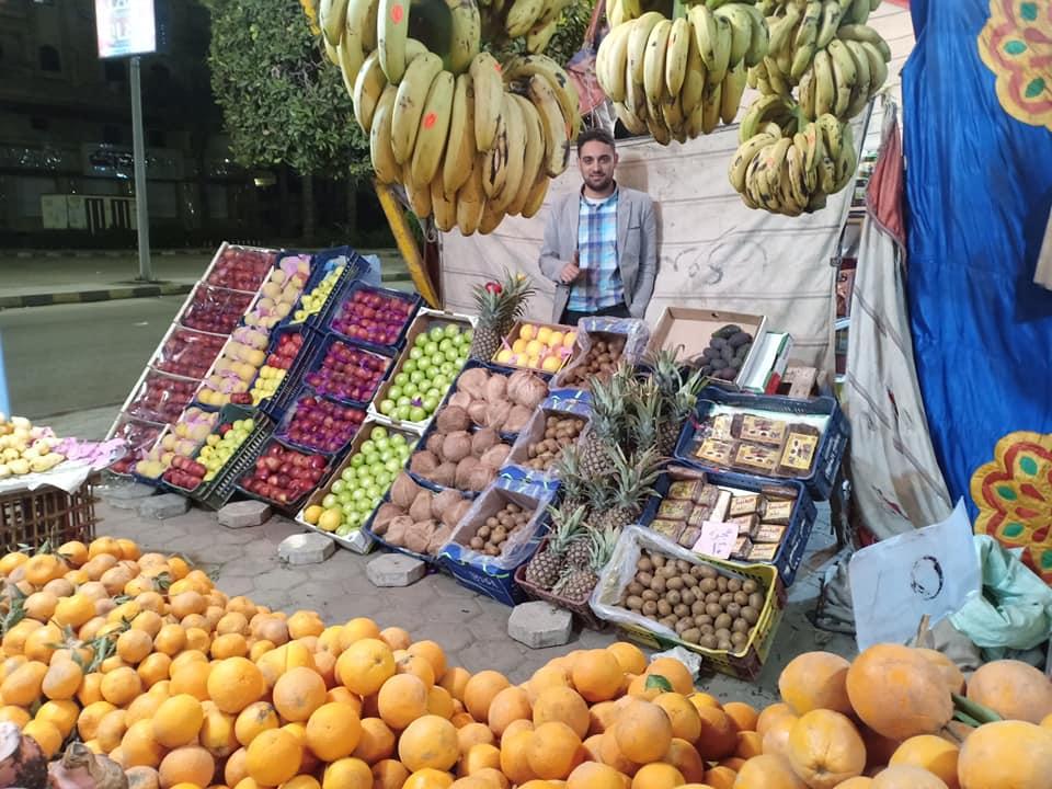   انخفاض أسعار الموز والبرتقال بدمياط