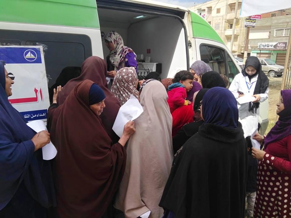   استمرار القوافل الطبية المجانية والتوعية بترشيد استهلاك المياه بقرى محافظة دمياط