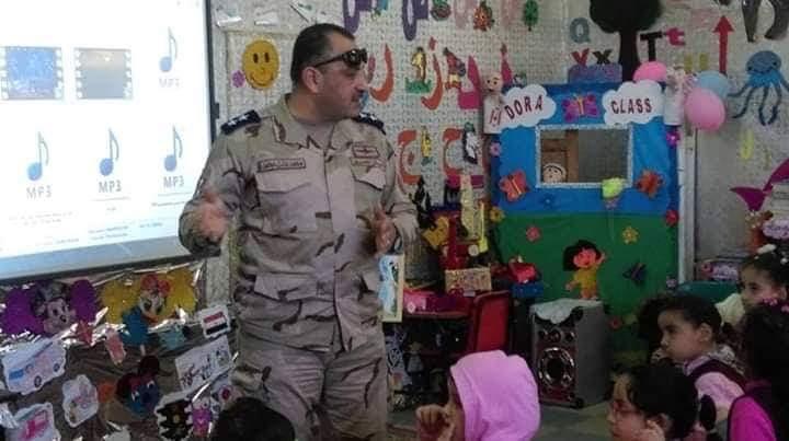  بالصور|| روضة خديجة بنت خويلد بالإسكندرية تقيم حفلة للأطفال لتكريم شهداء الجيش والشرطة