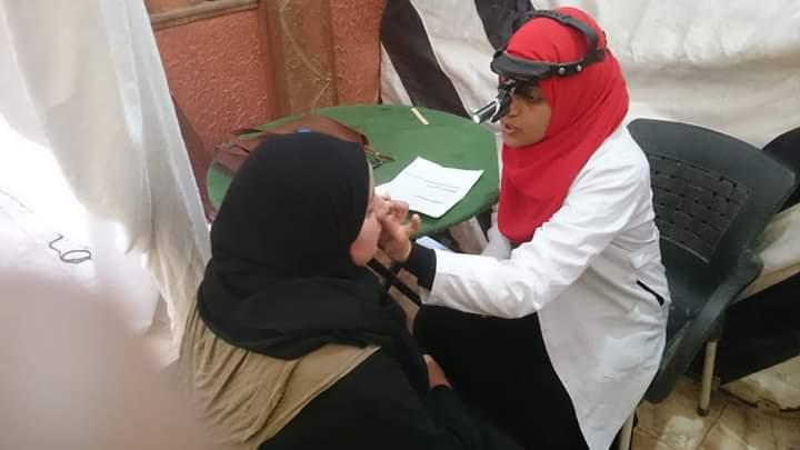   قافلة طبية تابعة لجامعة جنوب الوادي بقرية الكرنك بمركز أبوتشت شمال محافظة قنا 