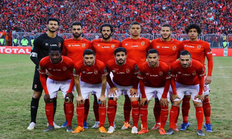   التشكيل الرسمي للنادى الأهلى للقاء بيراميدز فى كأس مصر