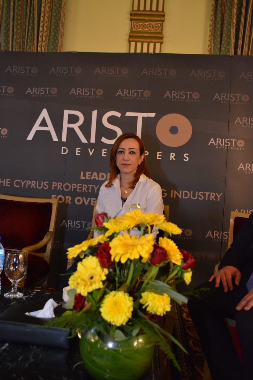   «كريستينا اريستوديمو»: الشركات القبرصية لا تواجه صعوبات بالسوق المصري و نقيم مشروعات عقارية بمصر قريباً