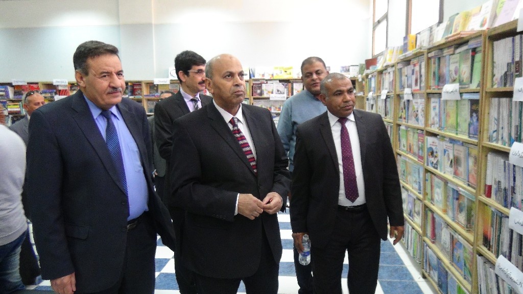   صور| جامعة المنيا تفتتح معرض الكتاب الجامعي السادس