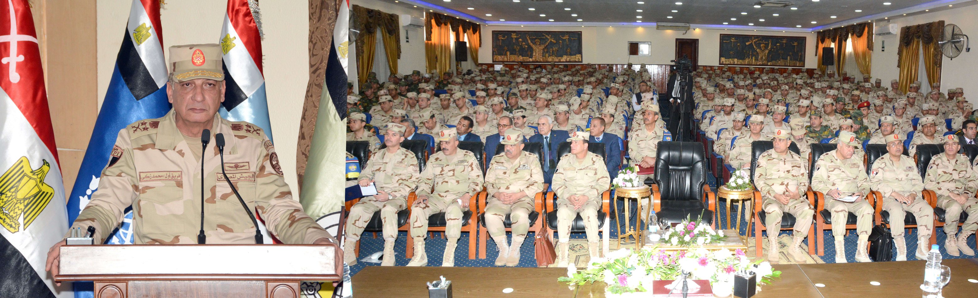   وزير الدفاع يتفقد المنظومة التعليمية بالمعاهد التعليمية للقوات المسلحة