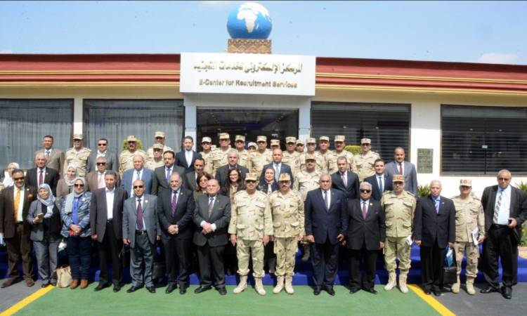   القوات المسلحة تنظم زيارة لوفد من أعضاء مجلس النواب لإدارة التجنيد والتعبئة