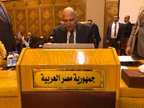   سامح شُكري يُشارك في اجتماع الدورة غير العادية لمجلس الجامعة العربية على المستوى الوزاري