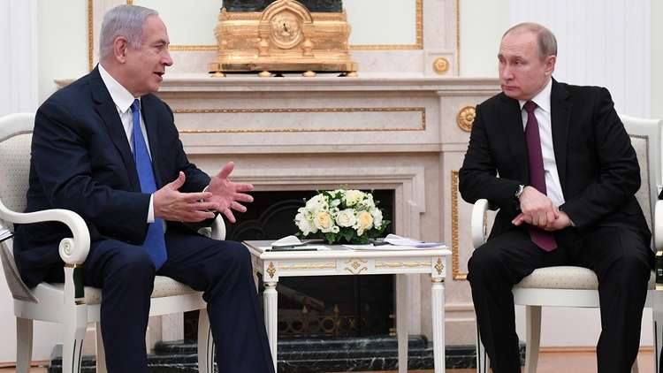   بوتين استقبل نتنياهو وبحث معه «شفهيا» تطورات القضية السورية