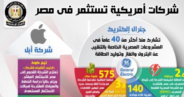   إنفوجراف.. تعرّف على حجم الاستثمار والتبادل التجارى بين مصر وأمريكا