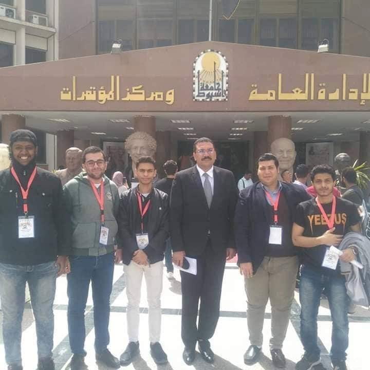   طلاب جامعة كفر الشيخ  يشاركون في أسبوع الشعوب بجامعة أسيوط