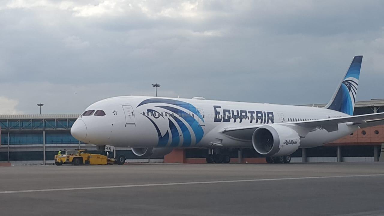   مصر للطيران تعلن اقلاع اول رحلة من طراز الدريملاينر B787-9 رحلة رقم MS620 متجهة إلى الكويت