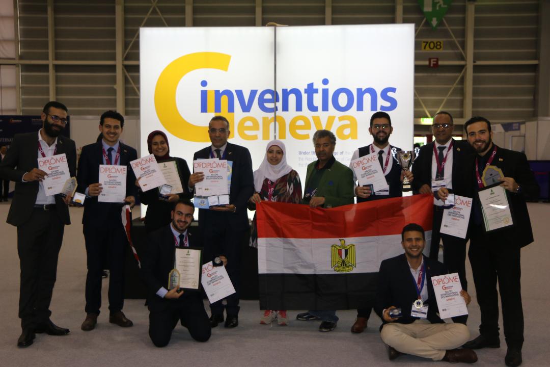   الفريق المصري يحصد الذهب والفضة والبرونز في معرض جنيف الدولي للاختراعات 2019