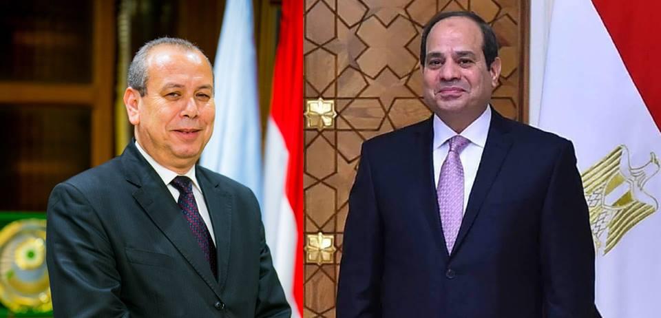   محافظ كفرالشيخ يهنئ الرئيس  السيسي  بالذكرى الـ 37 لتحرير أرض سيناء