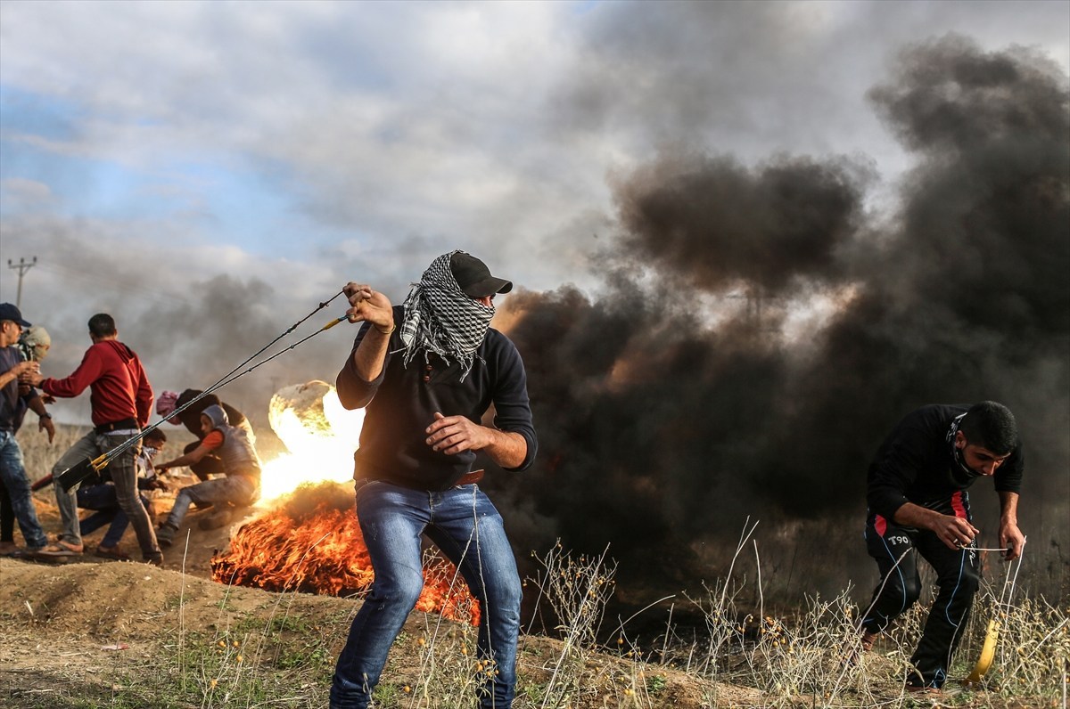   إصابة 83 فلسطينيا في مواجهات مع الاحتلال شرق غزة