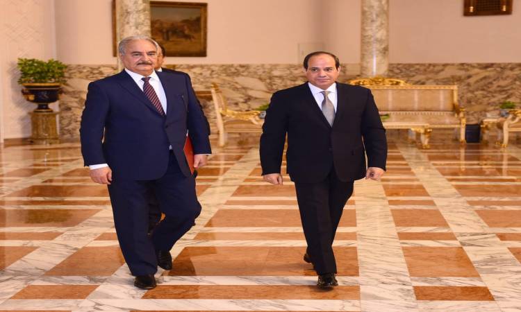   الرئيس السيسى يؤكد لـ «خليفة حفتر» دعم مصر لجهود مكافحة الإرهاب لتحقيق أمن واستقرار ليبيا