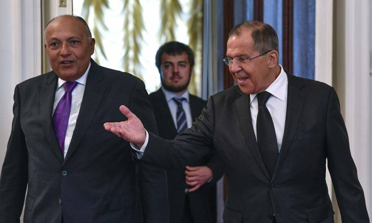   وزير الخارجية الروسى : العلاقات «المصرية - الروسية» تشهد تطورا كبيرا