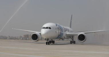  مصر للطيران تتسلم طائرة الأحلام الثانية من طراز  B787-9 Dreamliner