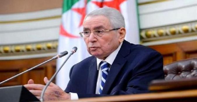   أول تصريح من رئيس الجزائر المؤقت بعد توليه المنصب الجديد