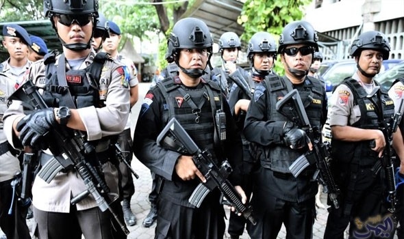  الشرطة الإندونيسية تعتقل 20 شخصا في أعمال شغب بالعاصمة جاكرتا