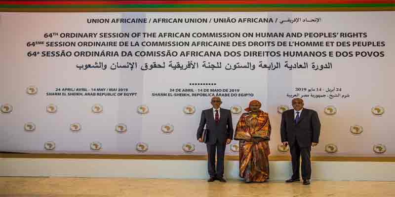   اللجنة الأفريقية لحقوق الإنسان والشعوب تختتم أعمال دورتها الـ٦٤
