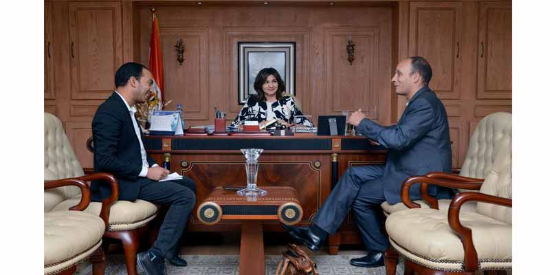   وزيرة الهجرة تستقبل مصري عضوا بالحزب الاشتراكي الألماني